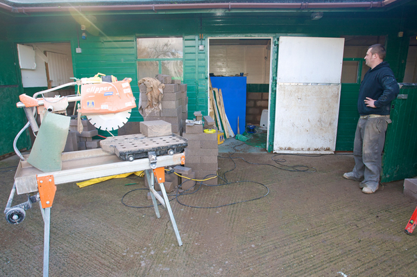 Now, just let me figure this out
Keywords: Ben Breeze blocks Brickwork Isolation Kennel Kennels Stable Stables Wheelbarrow
