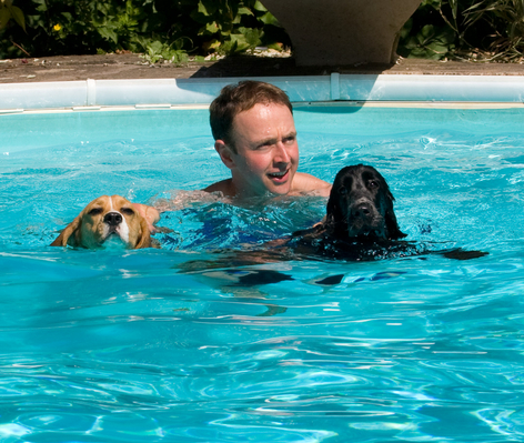 Kero and Digby Swimming with Ross
Ključne besede: Kero beagle Digby cocker spaniel Ross