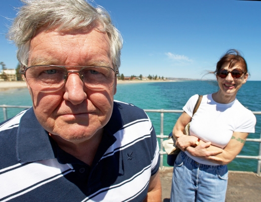 And now, for my grumpy old man impression
Keywords: Adelaide Australia Blue Glenelg John Marjorie Sea Skies Sky Smile Smiling South Sun