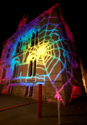 Is this Spiderman's home??
Keywords: Adelaide Australia Buildings Festival Illuminations North Terrace South