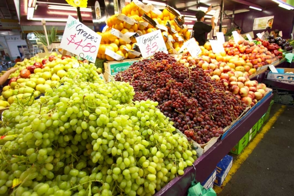 Well, we are in wine country
Schlüsselwörter: Adelaide Australia Central Market Fruit Grapes South Vegetables