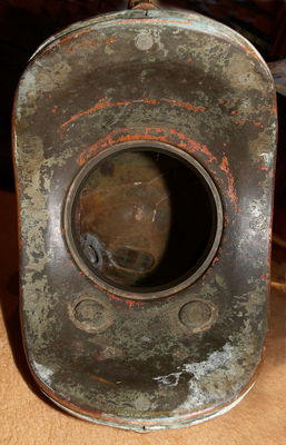 Mark V Mod-1 DESCO Diving Helmet
Inside of the diving helmet.  Not for the claustrophobic.
Anahtar kelimeler: desco helmet helmets mark v scuba dive scuba diving sea sport sea sports sport sports us navy water sport water sports watersport watersports