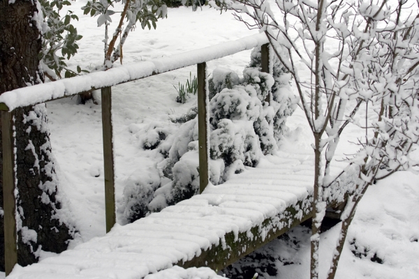Bridge Over The Back Stream
The morning of February 8 2007 after a nighttime snowfall.
Palabras clave: Whitecroft bridge snow winter