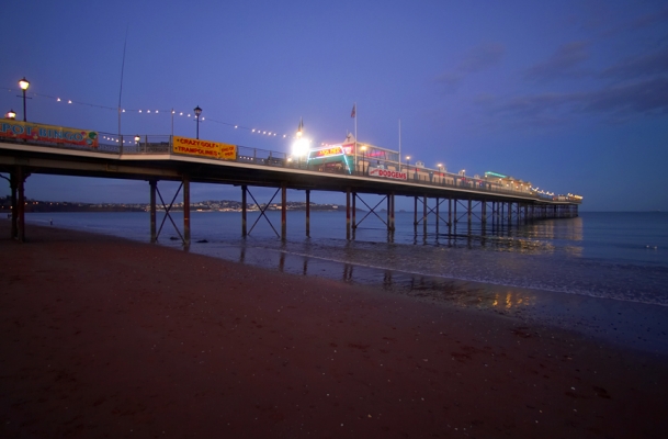 Paignton Pier
Mid January, Twilight, Torbay
Keywords: Paignton Pier Torbay twilight