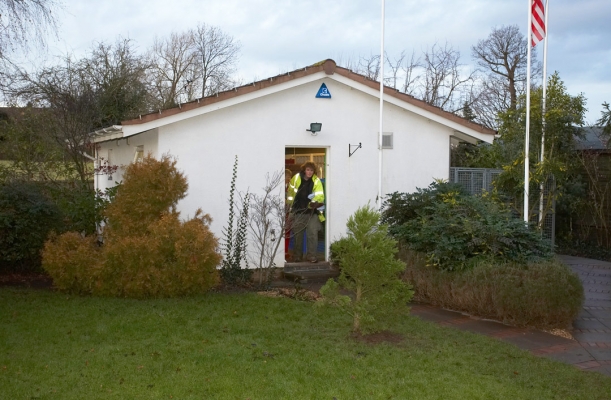 Kalvin Leaving the Dog Hotel
Twlight at Luices Farm on another rainy, wet day.
Schlüsselwörter: Damp Dog hotel Dog resort Kalvin Brookes Lucies Farm Twilight