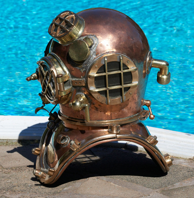 Mark V Mod-1 DESCO Antique Diving Helmet
Schlüsselwörter: desco diving helmet face mask face masks mark v scuba dive scuba diving sea sport sea sports sport sports us navy water sport water sports watersport watersports