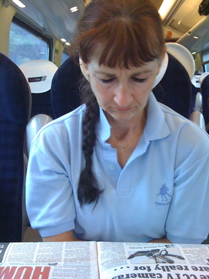 Marjorie on the Train from Birmingham to Malvern
Photographed with my iPhone -- testing out its camera
Λέξεις-κλειδιά: Marjorie Walsh Virgin train iPhone camera