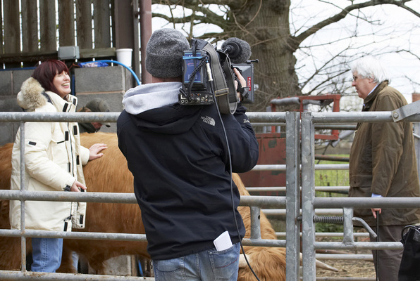 Hey, this tickles
Keywords: Bull Bulls Camera Chef Craig F-Word Gordon Ramsey Highland Highlands Janet Street-Porter Laugh Laughing Massage TV