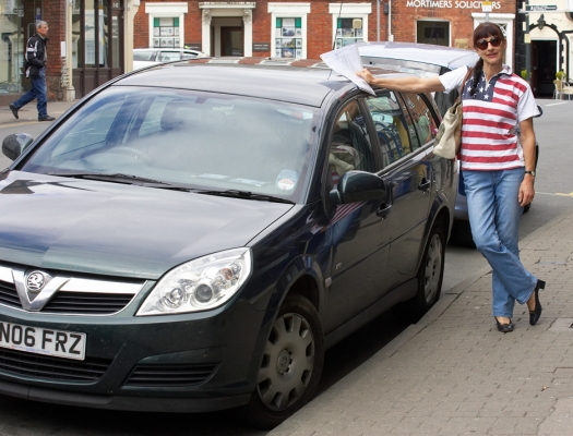Perfect parking!
Ключевые слова: Marjorie Vauxhall Vectra Hereford