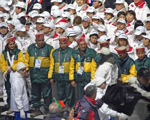 Japanese and Indian Athletes - 2006 Winter Olympics
Opening ceremony at the Stadio Olimpico, February 10 2006
Anahtar kelimeler: Japanese Indian athletes team 2006 Winter Olympics Stadio Olympico