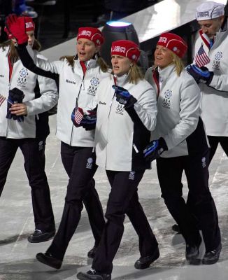 USA Olympic Team Members
Marching into the Stadio Olimpico at the opening ceremony, February 10 2006
Λέξεις-κλειδιά: USA Team athletes Stadio Olimpico opening ceremony Winter Olympics Torino