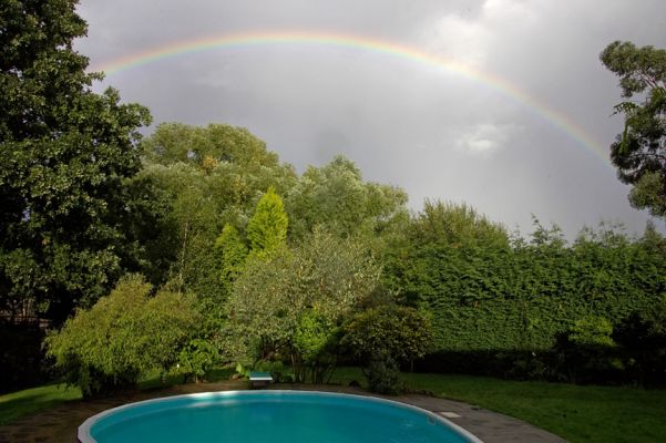 Now, where's that pot of gold!
Ключевые слова: Rainbow swimming pool