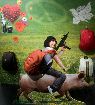 This gives me an idea for the wild boar - NOT!!
Keywords: cologne Germany Marjorie Photokina