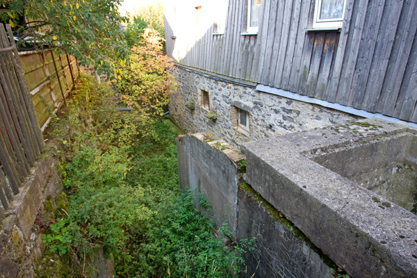 Part of Craig's ancestor's home
This is the old mill that we think was once owned by Craig's great-great-great-grandfather and this area is where the water used to run to run the mill.  The water rights were sold off in the 1960s so no water now unless it floods.
Keywords: Billertshausen Germany