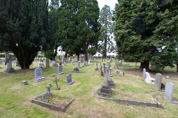 Cemetery at St Matthias, Malvern Link, Worcestershire
Keywords: Cemeteries Cemetery Church Churches Grave Graves Graveyard Graveyards Headstone headstones Malvern Malvern Link St Matthias Worship