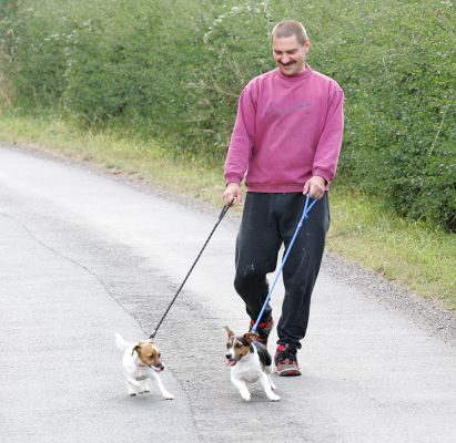 Zbig Walking Sally and Jake
On King's End Lane, behind the farm.
Keywords: Jake Sally Zbig Jack Russell walk King's End Lane Lucies Farm dog resort