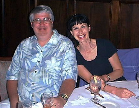 Marjorie and Me, Having a Drink Somewhere
