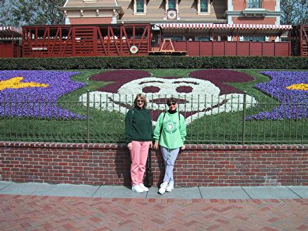 Marjorie and Cathy - Disneyland 2002
