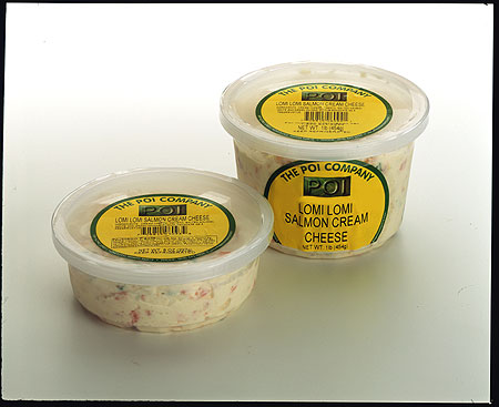Lomi Lomi Salmon Cream Cheese
This dip was delicious.  So much so that as I type this, we are trying to salt some salmon in the U.K. to make lomi lomi salmon....
