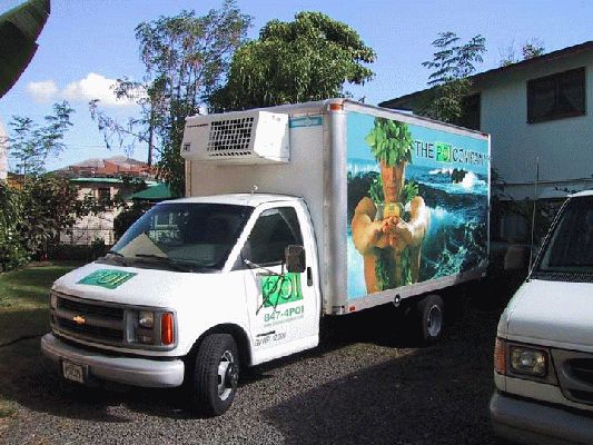Other side of Big Poi Truck
We had different pictures on the two sides of the truck, so it looked like it was two trucks.
