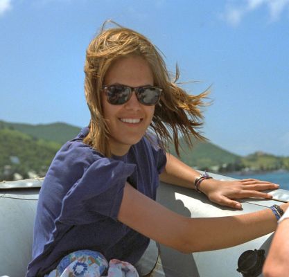 Chase in the Caribbean
On the Windstar tender, going from our ship to go shopping on one of our island visits.  (All of the islands blend together in my memory!)  Summer 1992
Anahtar kelimeler: Chase Caribbean Windstar tender