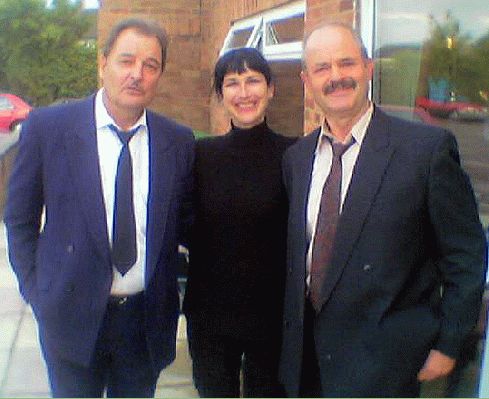 David and Peter Wilesmith with Marjorie

