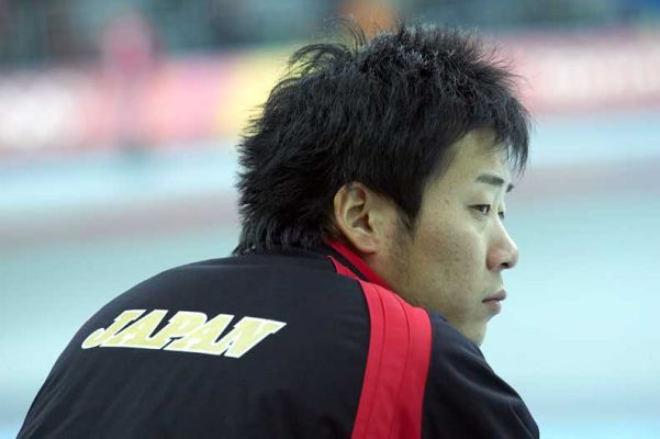 Japanese Coach at the Speed Skating
At the 500m Men's Speed Skating, Oval Lingotto, February 13 2006
Palabras clave: Japanese speed skating coach Olympics Oval Lingotto