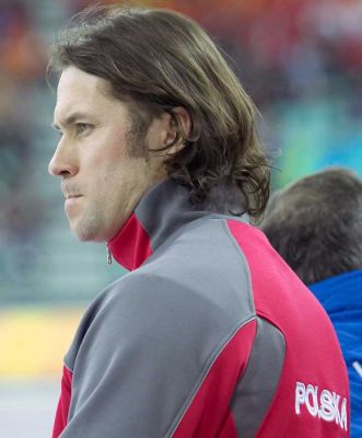 Polish Speed Skating Coach
At the Oval Lingotto, February 13 2006
Anahtar kelimeler: men's speed skating Polish speed skating coach Olympics