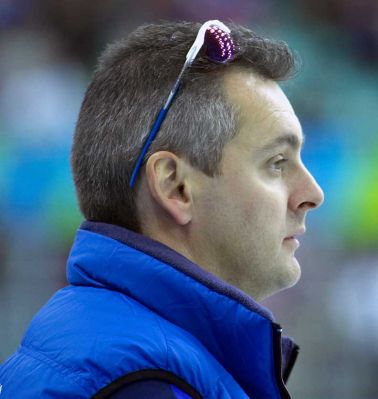 Italian Speed Skating Coach
At the 500m Men's Speed Skating Championship, Oval Lingotto, February 13 2006
Anahtar kelimeler: Oval Lingotto Italian speed skating coach Olympics