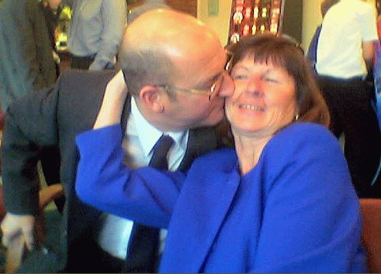 The two Chrisses
The two Chrisses at Eric's funeral - October 2003
