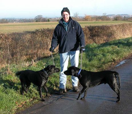 Vic Walking The Men - Boxing Day
