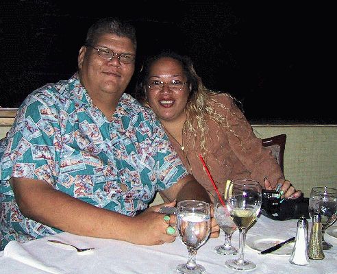 Shane and Dana at PoiCo "Wake"
Oahu Country Club, Honolulu

