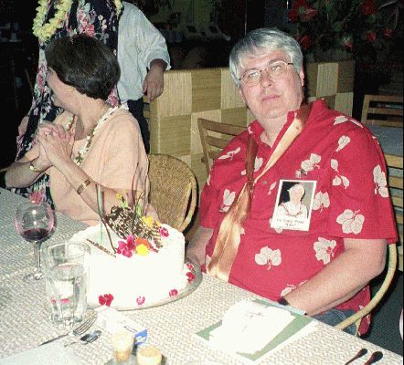 Craig 50th - Alan Wong's Restaurant, Honolulu
My 50th Birthday at Alan Wong's - Jane Nagel looks thrilled to bits with my cake.
Ключови думи: 50th Birthday Alan Wong's Jane Nagel birthday