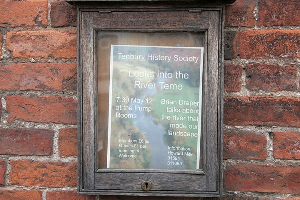 Tenbury Wells Historical Society
Perhaps the contact details might be useful?
Keywords: Tenbury Wells Historical Society