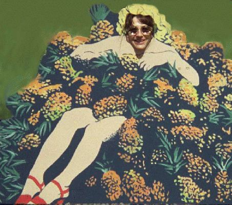Marjorie in the Pineapple Patch
