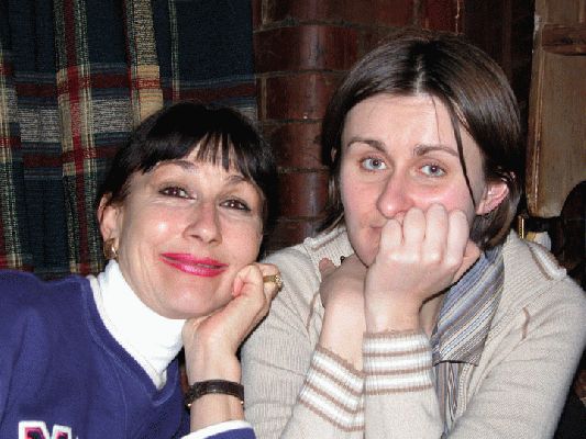 Marjorie and Sarah
Marjorie and Sarah at The Feathers, Ledbury, before Sarah's return to Australia (again)
