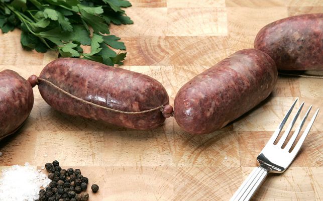 American Wagyu Cattle Sausages
We just received some delicious looking sausages, made in London from American Wagyu beef.  Naturally, before eating them we had to photograph them.
Ključne besede: Wagyu beef sausages London