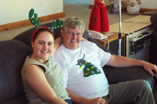 John & Melanie Christmas 2002
Summer down under at Christmas time Dec 2002

