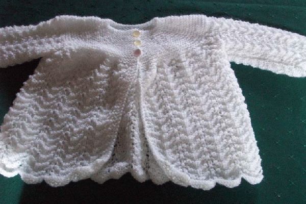 Matinee Jacket for baby Young
Matinee Jacket knitted for baby Young by Granny
