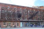 A wooden sculpture where we had breakfast in Newcastle July 2005.jpg